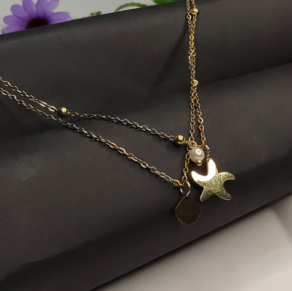 Star Pearl ANTI Tarnish Necklace