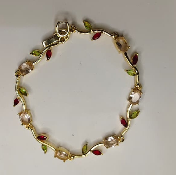 PINK Bloom Tulip Bracelet