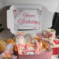 Mega Birthday  hamper [ Transparent Pink Box]